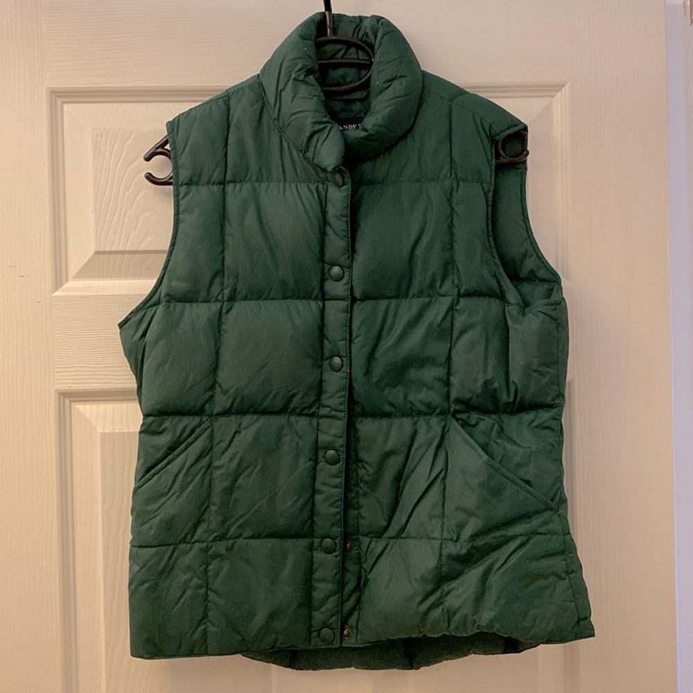 Green Lands’ End Down Vest